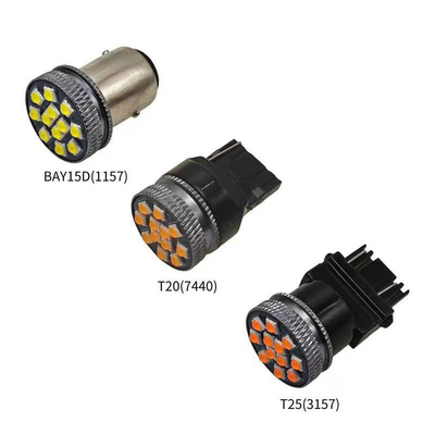 1156 LED ব্রেক টার্ন ইন্ডিকেটর টার্ন সিগন্যাল ফাংশনের চূড়ান্ত সমাধান LED বাল্ব 1156 W21/5W 1157 BAY15D P21/5W LED