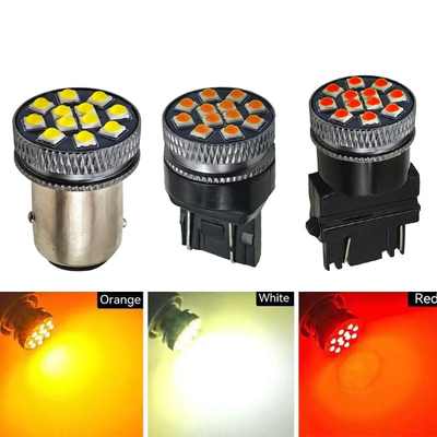 1156 LED ব্রেক টার্ন ইন্ডিকেটর টার্ন সিগন্যাল ফাংশনের চূড়ান্ত সমাধান LED বাল্ব 1156 W21/5W 1157 BAY15D P21/5W LED