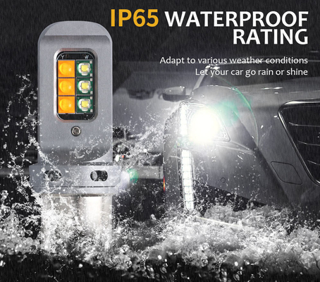 দীর্ঘস্থায়ী 5W LED ব্রেক টার্ন সিগন্যাল লাইট 1156 ইউনিভার্সাল 12smd LED বাল্ব 1156 P21W BA15S PY21W 3157 7443 ক্যানবাস সহ
