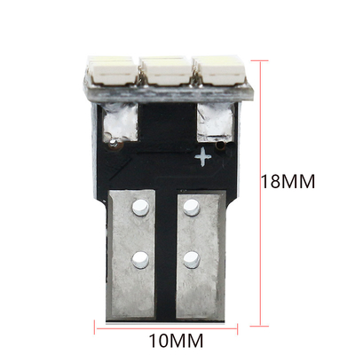 পাওয়ার 9W LED লাইট বাল্ব জলরোধী IP67 360 ডিগ্রী অটোমোটিভ লাইট 12v T10 12SMD 1206 3020 পড়ার আলো লাইসেন্স প্লেট