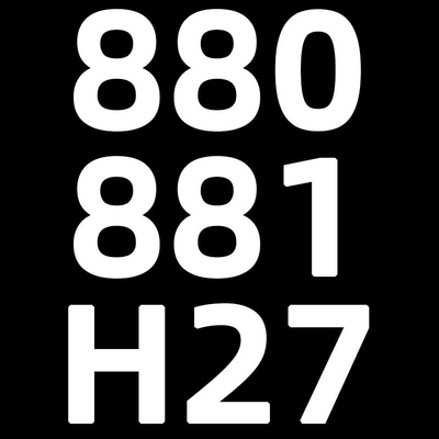 O3 12V 55W 12000 লুমেন অটোমোটিভ LED হেডলাইট H1 H3 H4 H7 H11 9005 9006 D2H LED হেডলাইট বাল্ব