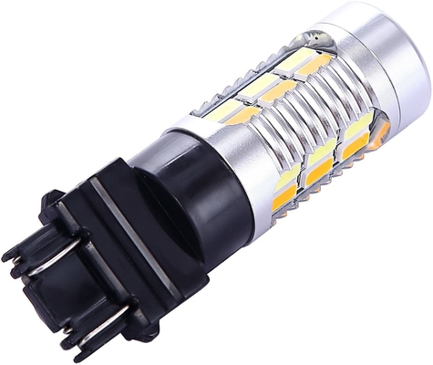3157 3057 3357 4157 LED ব্রেক টার্ন সিগন্যাল লাইট অ্যাম্বার সুইচব্যাক 22 প্রজেক্টর সহ SMD