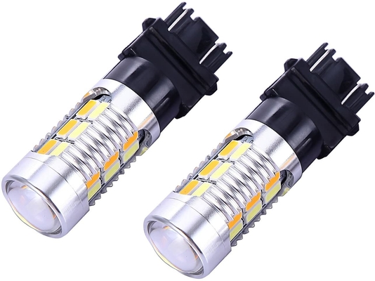 3157 3057 3357 4157 LED ব্রেক টার্ন সিগন্যাল লাইট অ্যাম্বার সুইচব্যাক 22 প্রজেক্টর সহ SMD