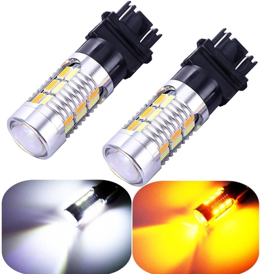 3157 3057 3357 4157 LED ব্রেক টার্ন সিগন্যাল লাইট অ্যাম্বার সুইচব্যাক 22 প্রজেক্টর সহ SMD