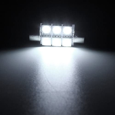 ফেস্টুন C5W 5050 6SMD LED কার ইন্টেরিয়র লাইট ল্যাম্প বাল্ব ডোম ব্লু হোয়াইট DC 12V 31mm 36mm 39mm 41mm