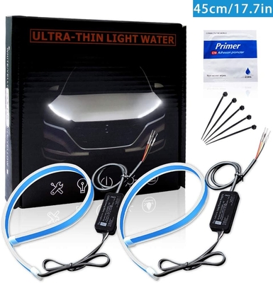 IP67 DC 12V ক্রি এলইডি পাসিং লাইট 4.5 ইঞ্চি মোটরসাইকেল প্রজেক্টর ড্রাইভিং ল্যাম্প