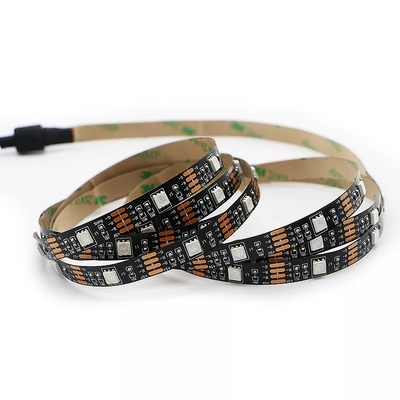 USB কার হেডলাইট LED টিউব স্ট্রিপ SMD 5050 RGB রঙিন DC 5V নমনীয়