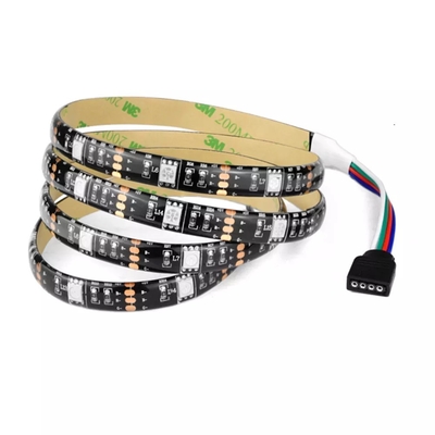 USB কার হেডলাইট LED টিউব স্ট্রিপ SMD 5050 RGB রঙিন DC 5V নমনীয়