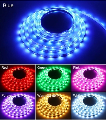 USB কার হেডলাইট LED টিউব স্ট্রিপ SMD 5050 RGB রঙিন DC 5V নমনীয়
